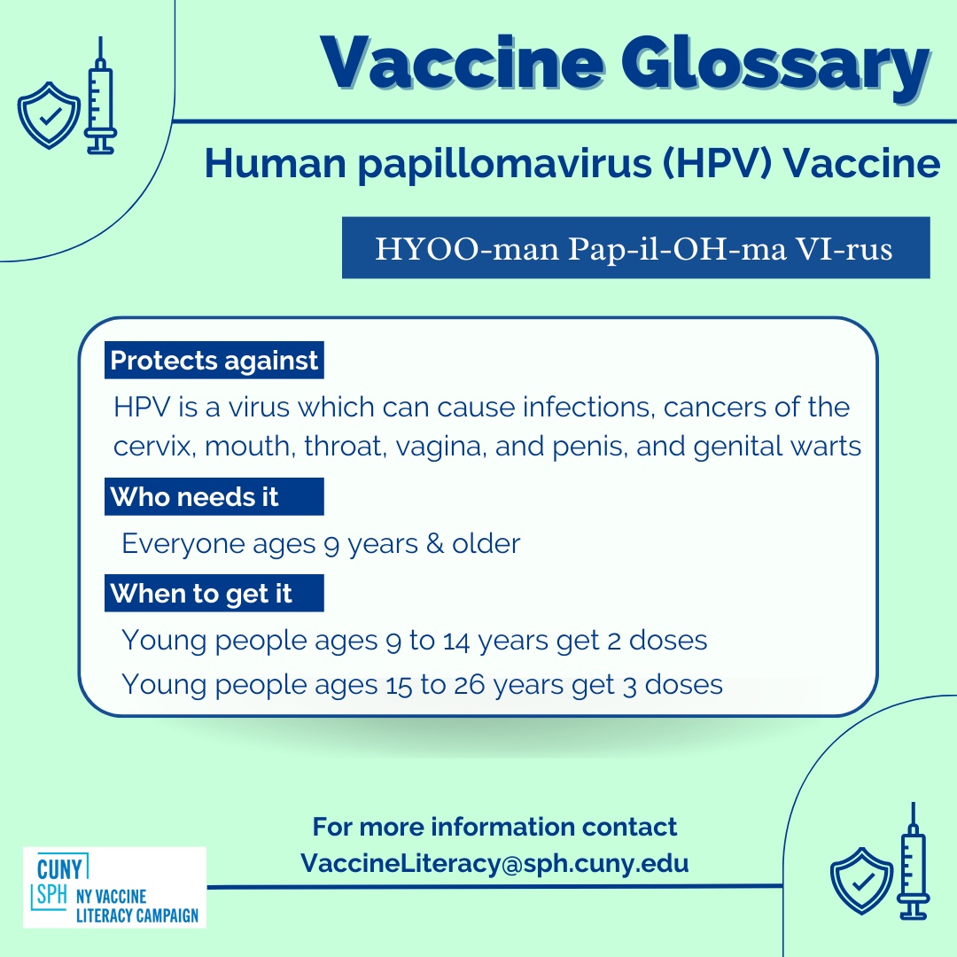 Cervical Health Awareness Resources from the NY Vaccine Literacy